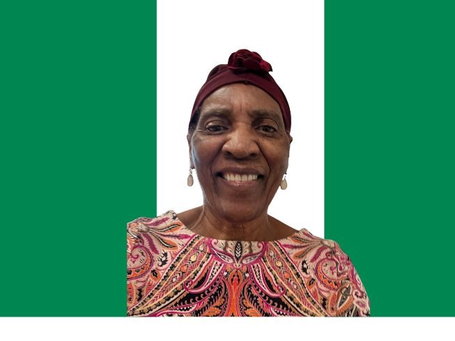 Mother Pearlene Colter, walking in the Miles 4 Missions campaign